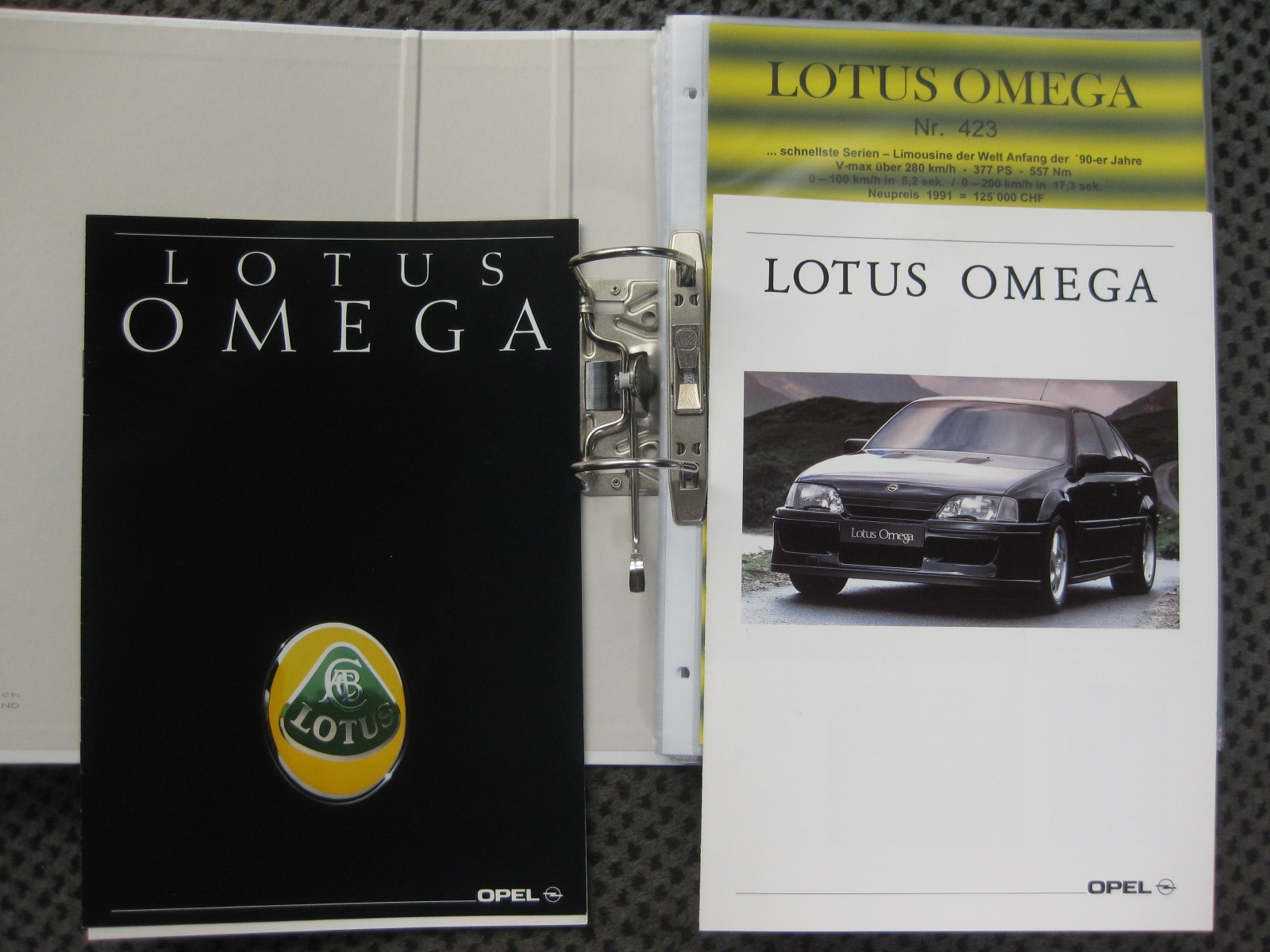 Opel Lotus Omega Limousine